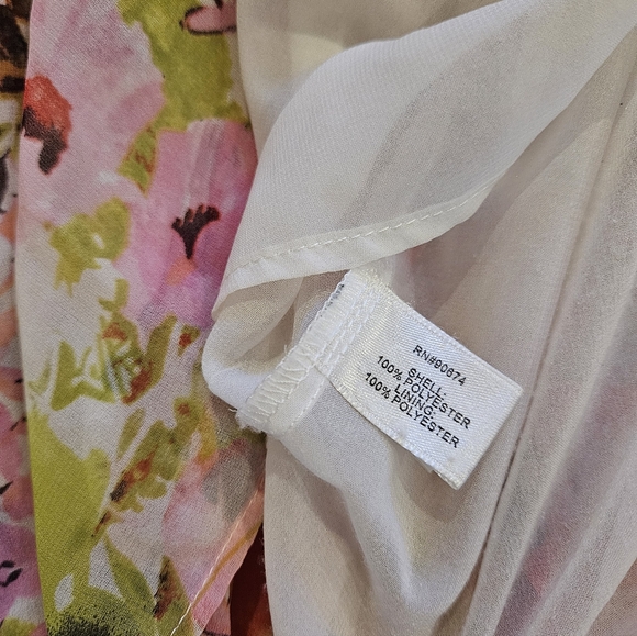 Boston Proper Floral off the Shoulder Top with Tiered Maxi Skirt - Picture 10 of 16